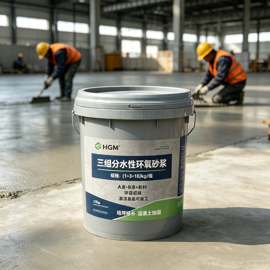 振安三组份水性环氧砂浆